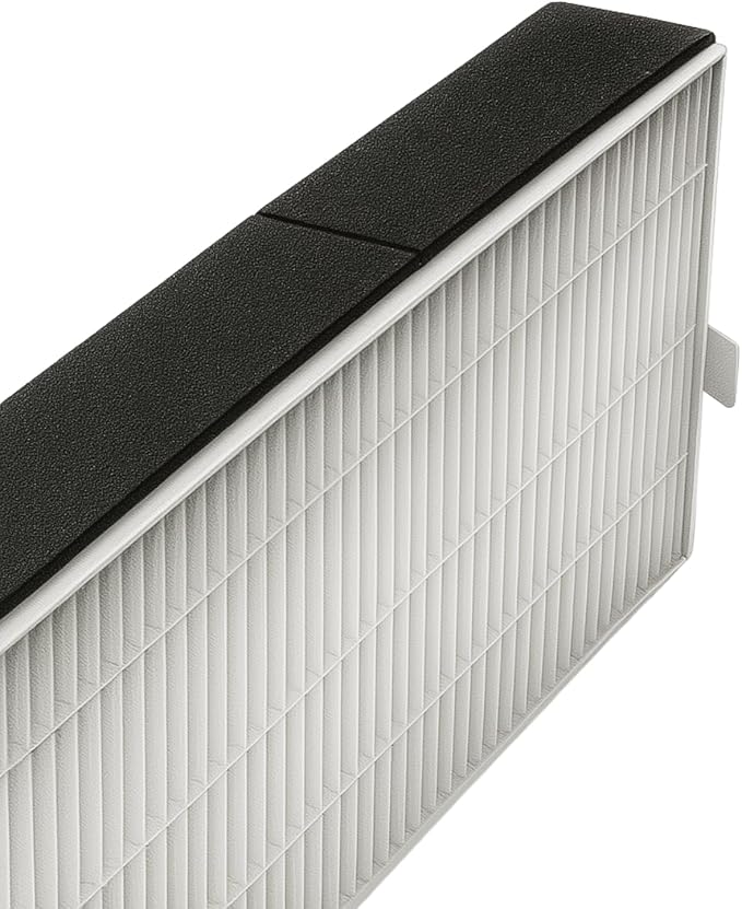 Nispira F1 C01 T02 HEPA Replacement Filter for 3M Filtrete Room Air Purifier FAP-C01-F1, FAP-T02-F1, FAP-C01BA-G1, FAP-T02WA-G1, FAP-ST02W, FAP-ST02N. 12 in. x 6.75 in. Part FAPF-F1-A. 4 Pack