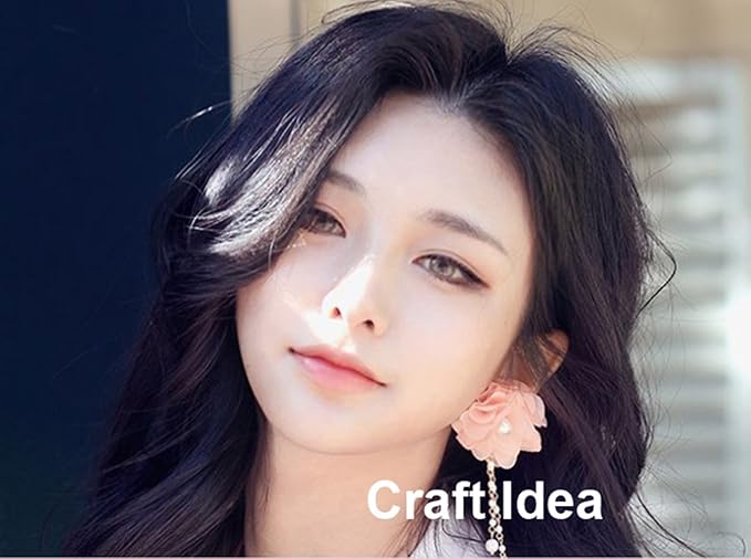 YYCRAFT Pack of 30 Chiffon Flower 2" Hair Flower Headband-Baby Pink