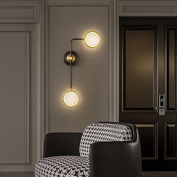 Simple Living Room Bedroom Bedside Led Background Wall Lamp Minimalist Decoration Staircase Corridor Balcony,Chandelier