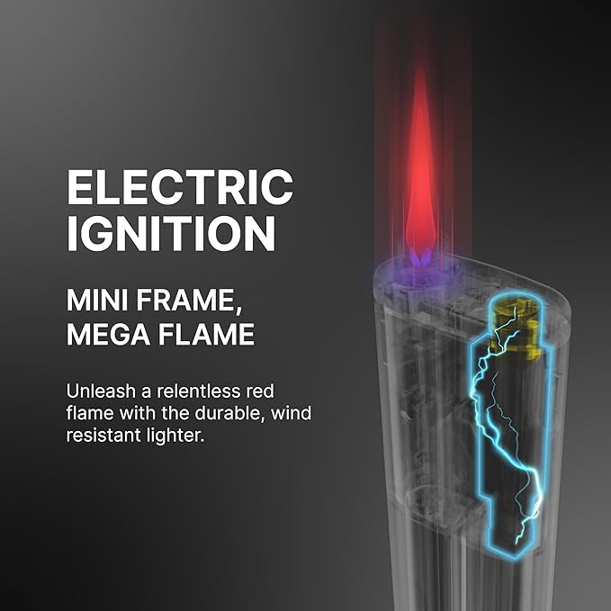 MK Lighter Jet Flame Lighters with Premium Butane, Striking Design, Refillable Lighte, Assorted Colors (Hue-4PC+Butane)