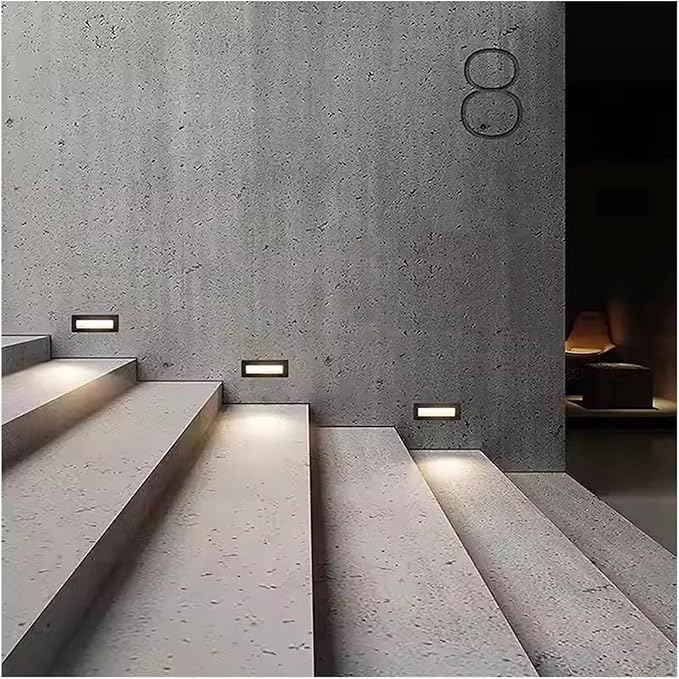 LED Stair Light Mounted Wall Lamp Indoor and Outdoor Garden Corridor Lights,Suitable for The Living Room