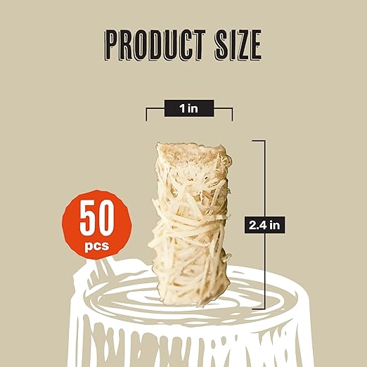 Grill Trade Fire Starters - 50 Pieces Grill Starter Made of Pine Wood Shavings - Food-Grade Wax with 8-10 Minutes Burning Time - Weatherproof and Odorless - Ideal for Indoor or Outdoor Use