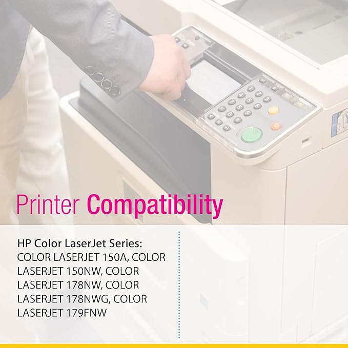 CS Replacement Compatible with HP 179FNW Toner Cartridge W2060A to use with 150A150NW 178NW 178NWG (Black, 2-Pack)