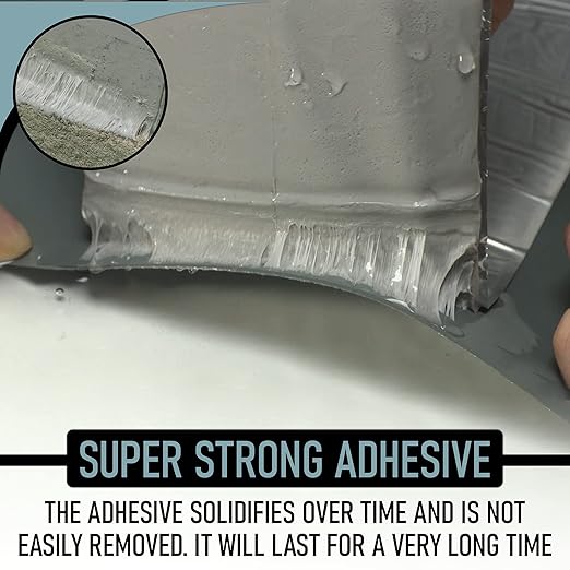 NOON'S UP Super Butyl Tape 16 ft x 4 in x 1mm (1 Pack) - Waterproof Sealing Tape | Leak Repair Weather Proof | Outdoor Waterproof Tape for Leaks | Water Sealant, Pipe