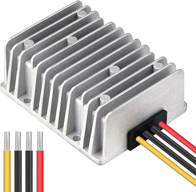 Cllena DC/DC 12V to 24V Boost Converter 20A 480W Step Up Voltage Regulator Module Car Power Supply Voltage Transformer (Input 10V-16V)