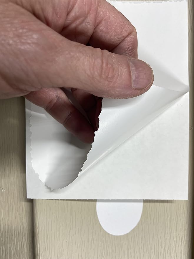 USA Made Stepsaver Products Vinyl Siding Repair Patch Kit (8, 6"x 6")