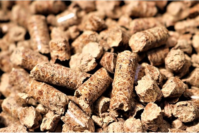 Bear Mountain FB14 Premium All Natural Low Moisture Hardwood Smoky Hickory BBQ Smoker Pellets for Outdoor Grilling, 40 Pound Bag (4 Pack)