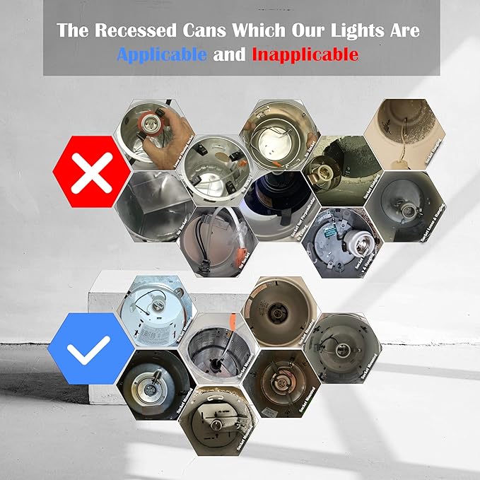 Soliseed 24 Pack 5/6 Inch LED Recessed Retrofit Downlight with Telescoping Rod - Adjustable Can Lights, 12W=60W, 3000K Warm White, 800LM Dimmable, ETL Damp Rated, Bevel Trim E26 Easy Screw-in Install