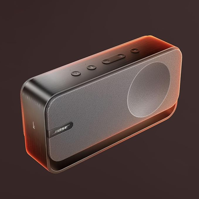 Bose SoundLink Home Speaker, Premium, Portable and Wireless Bluetooth Bookshelf Speaker, Up to 9 Hours Battery Life, Cool Grey