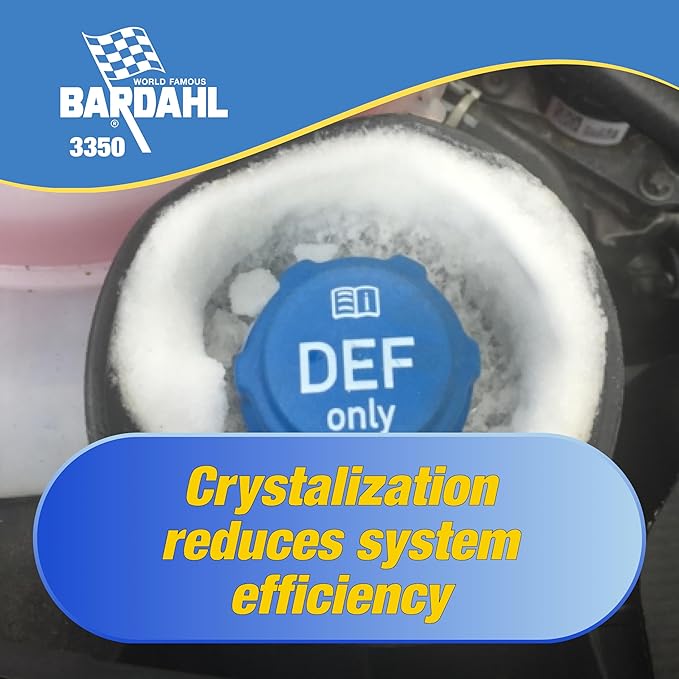 Bardahl 3350 DEF-Shot - The Ultimate DEF Cleaner and Anti-Crystallization Diesel Additive Reducing DEF Consumption - 5oz (8-Pack)