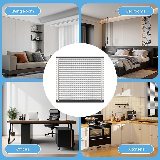 (2-Pack) 413 Replacement Filter Compatible with April-Aire Whole House Air Purifier 4400, 3413, 2416, 2413, 1610, 1413 MERV 10, Actual Size: 16.75" x 27.75" x 4", Nominal Size: 16''x28''x4''