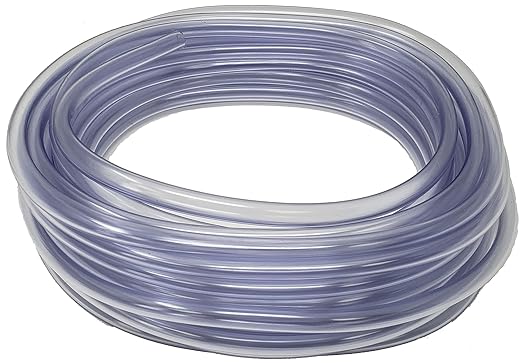 Sealproof 3/8-Inch ID x 1/2-Inch OD Unreinforced PVC - Food Grade Clear Vinyl Tubing, 50 FT