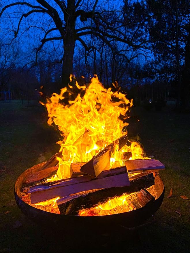 Wilson Maple Split Firewood - Seasoned Natural Kiln Dried Fireplace, Fire Pit, Bonfire Logs (XL)