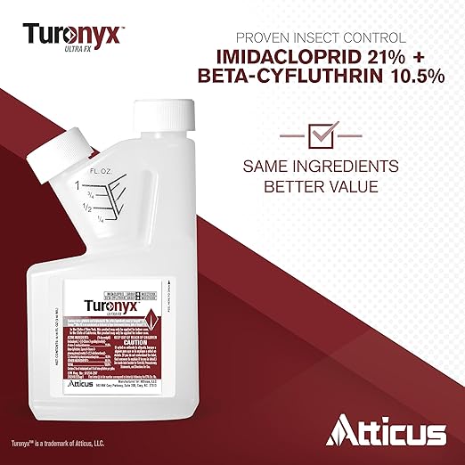 Atticus Turonyx Ultra FX Insecticide – Compare to Leading Brand – Pest Control for Indoor and Outdoor Use – Ants, Beetles, Roaches, Spiders, Fleas, Flies, Ticks (240 mL)