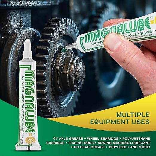 Magnalube-G General All Purpose Grease - Waterproof, Corrosion Resistant PTFE Lubricant. 1lb Multi-Purpose Grease Can for Mechanics and Heavy Duty Use