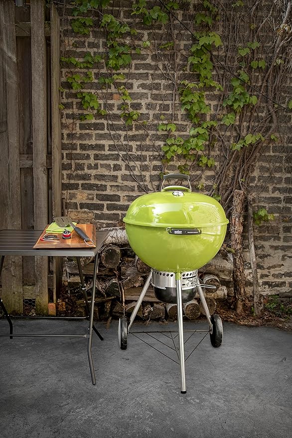 Weber Master-Touch 22" Charcoal Grill, Spring Green