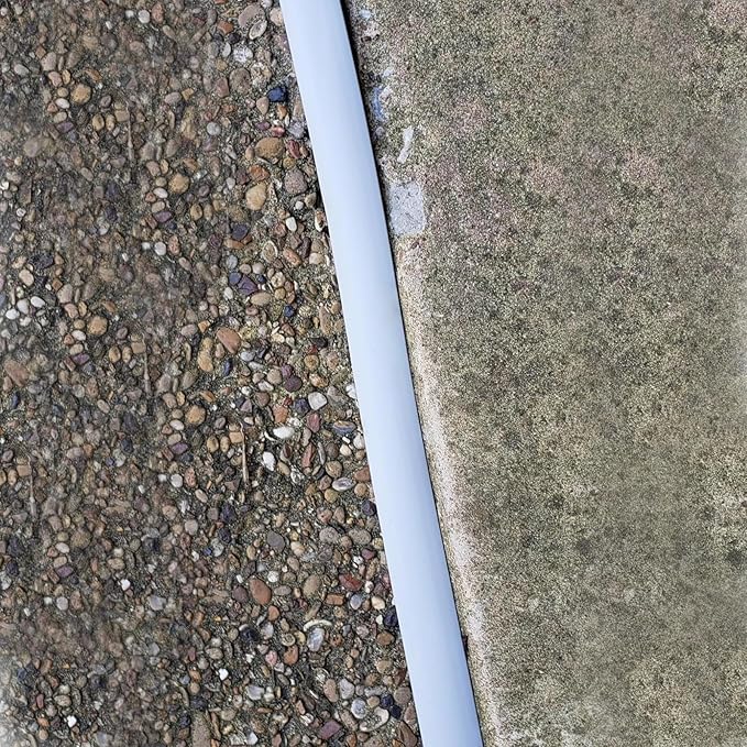Flexible EPDM Rubber Strip (100 ft Long and 1 inch Wide) for Concrete Crack Repair and Replacement - Weather and Aging Resistant Expansion Joint Filler for Driveways and Sidewalks