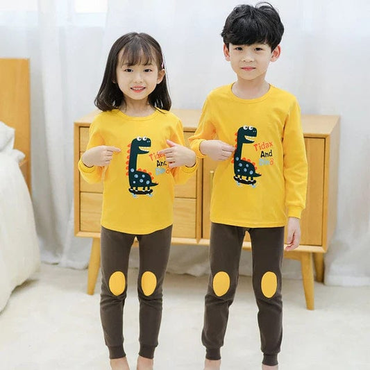 Yellow Dino Kids Wear