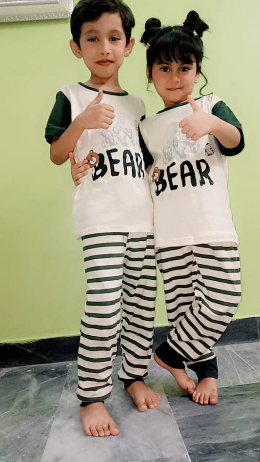 Bear Half Sleeve Kids Suit (Each)