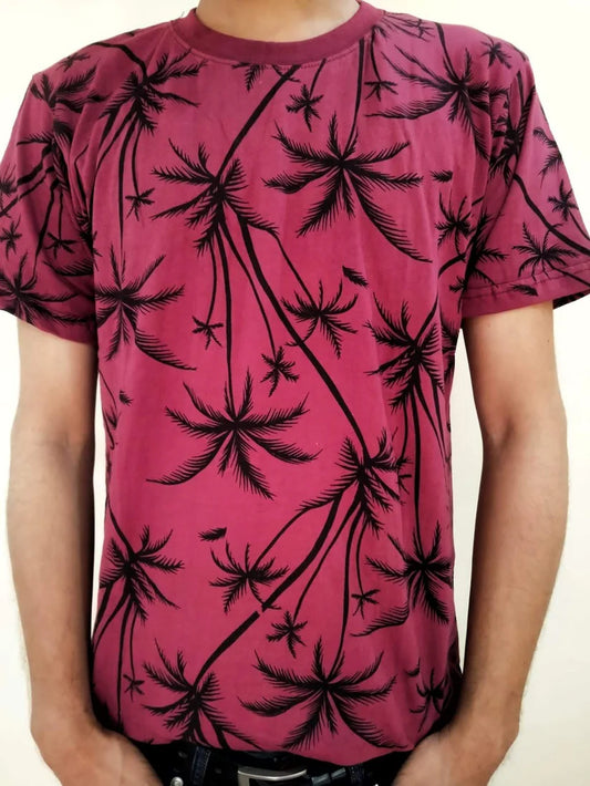 Maroon Tree Men's T- Shirt