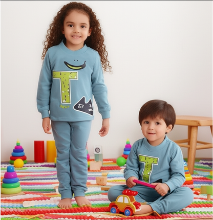 Sky T Rala Printed Kids Winter Suit ( Each )