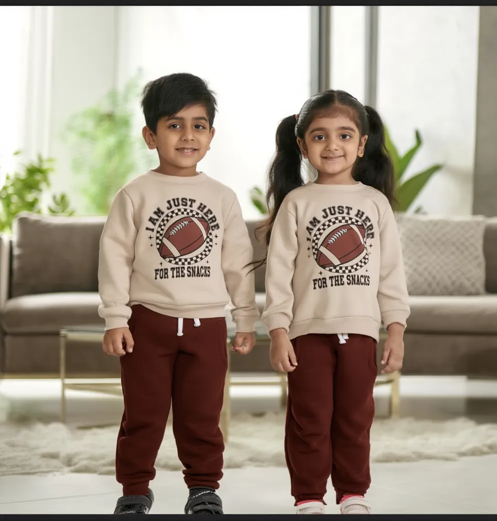 I'm Just Here Printed Kids Winter Suit ( Each )