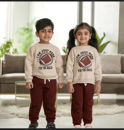 I'm Just Here Printed Kids Winter Suit ( Each )