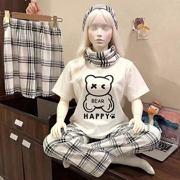 3 Piece Happy Bear Nightwear