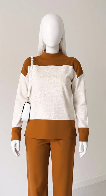 Winter Panel 2 PC Co-Ord Set For Women