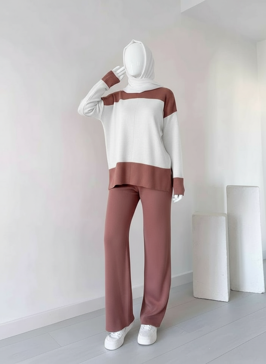 Winter Falsa Panel 2 PC Co-Ord Set For Women