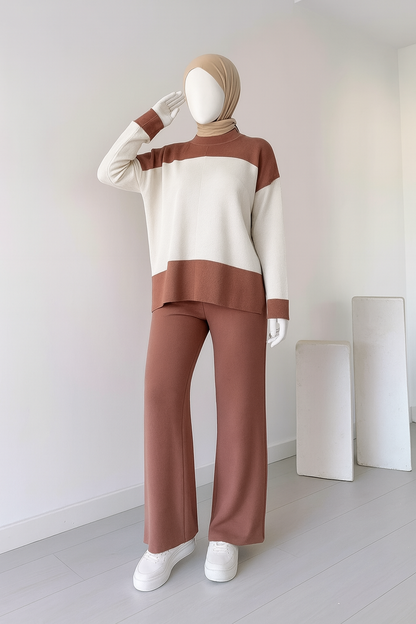 Winter Falsa Panel 2 PC Co-Ord Set For Women