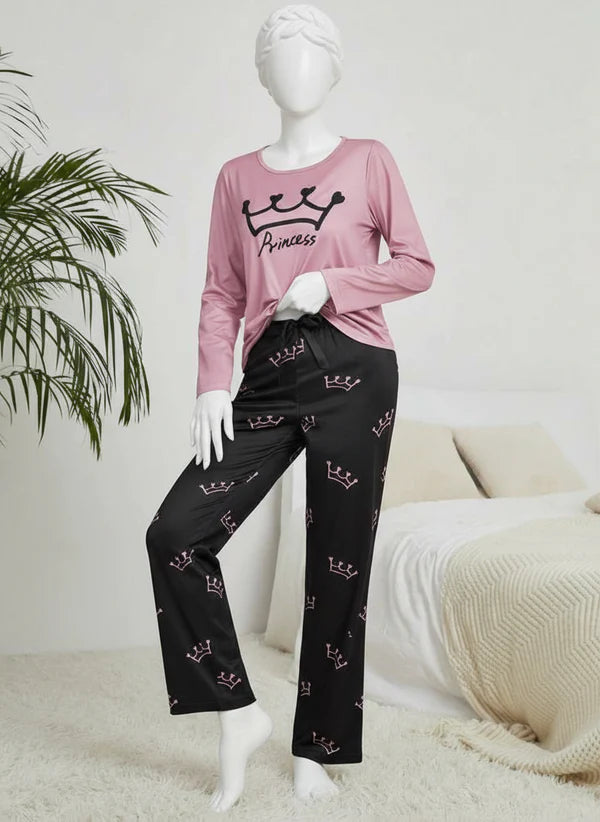 Princess Printed Night Suit